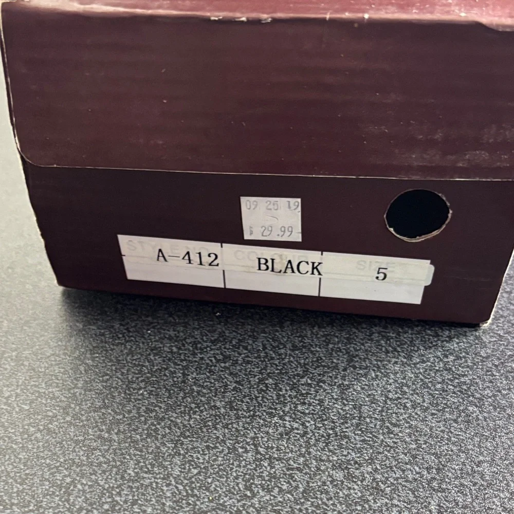 Stylish Black Kids Dress Shoes